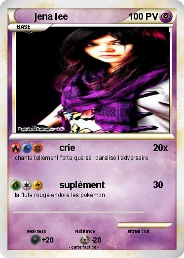 Pokemon jena lee
