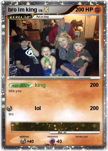 Pokemon bro im king
