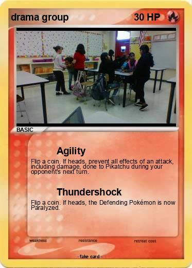 Pokemon drama group