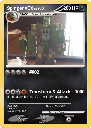 Pokemon Spinger #EX