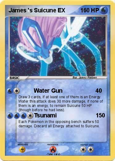 Pokemon James 's Suicune EX