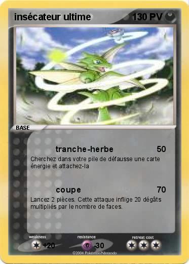 Pokemon insécateur ultime