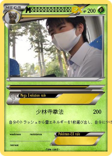 Pokemon 少林寺継承者のてっちゃん
