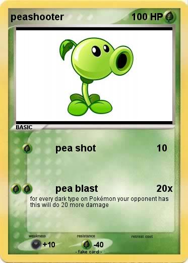 Pokemon peashooter