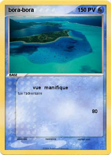 Pokemon bora-bora