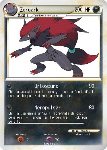 Pokemon Zoroark