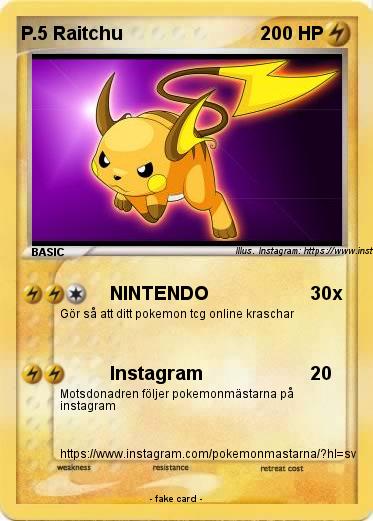 Pokemon P.5 Raitchu