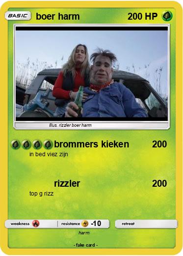 Pokemon boer harm