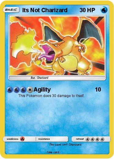 Pokemon Its Not Charizard