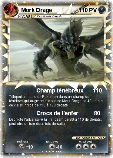 Pokemon Mork Drage