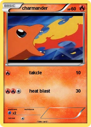 Pokemon charmander