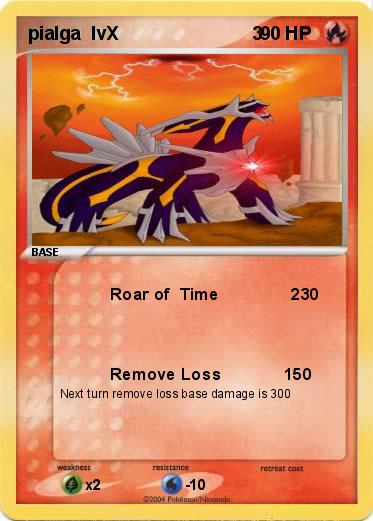 Pokemon pialga  lvX                          3