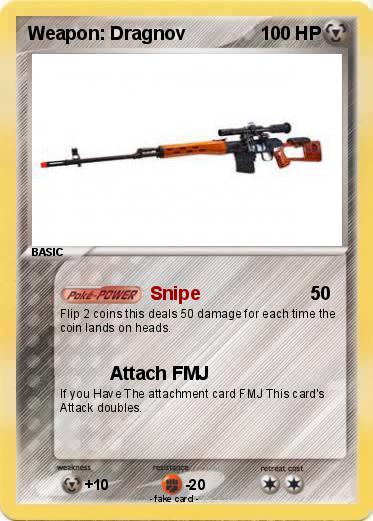 Pokemon Weapon: Dragnov