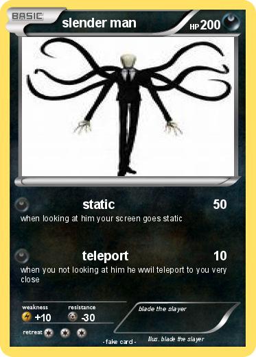 Pokemon slender man