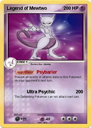 Pokemon Legend of Mewtwo