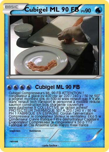 Pokemon Cubigel ML 90 FB