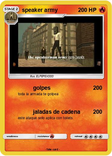 Pokemon speaker army