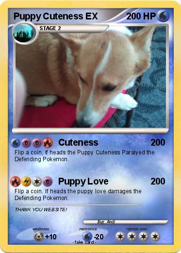 Pokemon Puppy Cuteness EX
