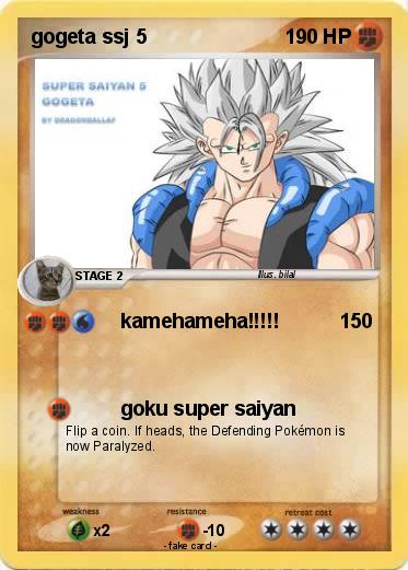 Pokemon gogeta ssj 5