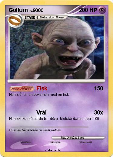 Pokemon Gollum