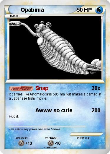 Pokemon Opabinia