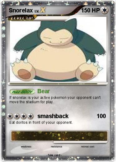 Pokemon Snorelax