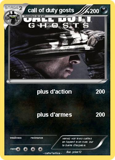 Pokemon call of duty gosts