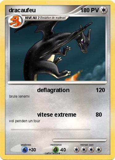Pokemon dracaufeu