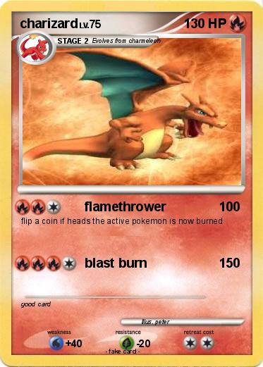 Pokemon charizard