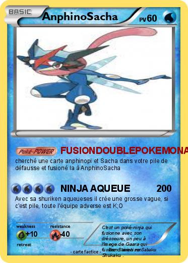 Pokemon AnphinoSacha