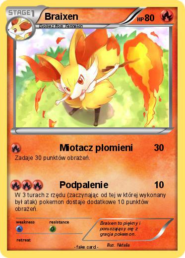 Pokemon Braixen