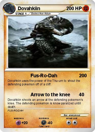 Pokemon Dovahkiin