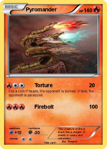 Pokemon Pyromander