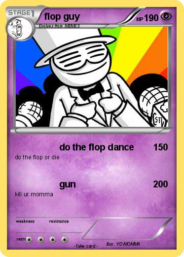 Pokemon flop guy