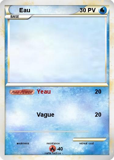 Pokemon Eau