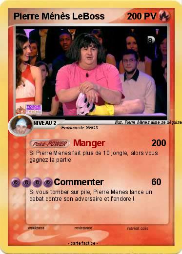 Pokemon Pierre Ménès LeBoss