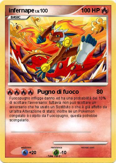 Pokemon infernape
