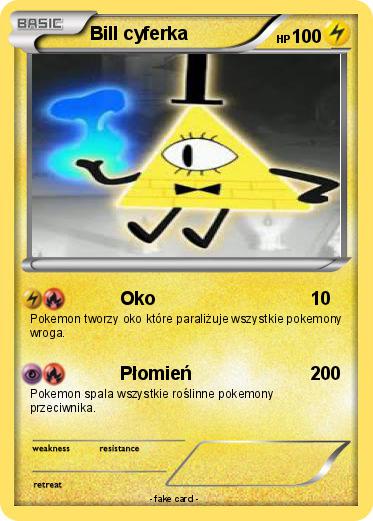 Pokemon Bill cyferka