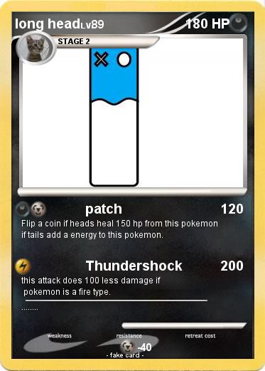 Pokemon long head