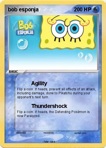 Pokemon bob esponja