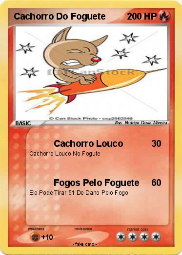 Pokemon Cachorro Do Foguete