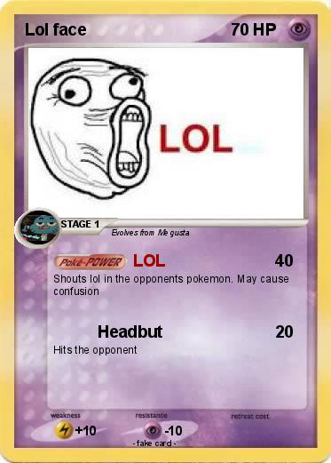 Pokemon Lol face