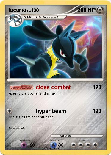 Pokemon lucario