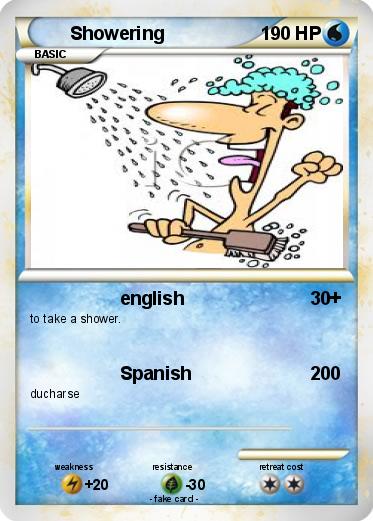 Pokemon Showering