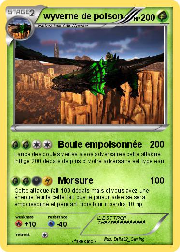 Pokemon wyverne de poison