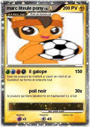 Pokemon marc liteule pony