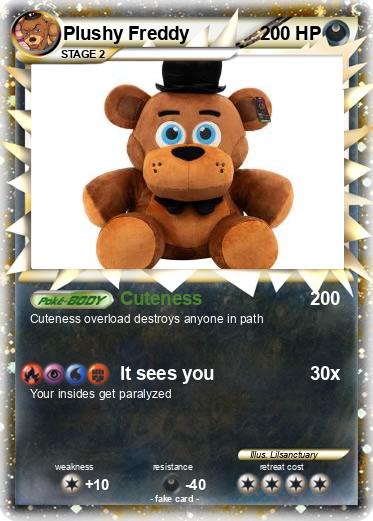 Pokemon Plushy Freddy