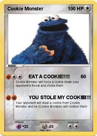 Pokemon Cookie Monster
