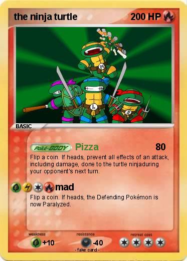 Pokemon the ninja turtle