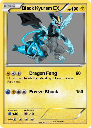Pokemon Black Kyurem EX